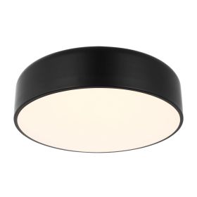 13" LED Dimmable Flush Mount Ceiling Light Fixture with Remote Control 24W